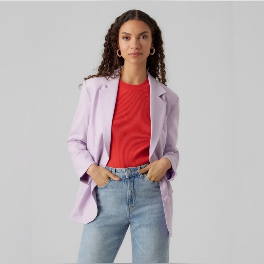 New Vero Moda Orchid Bloom Blazer Lilac